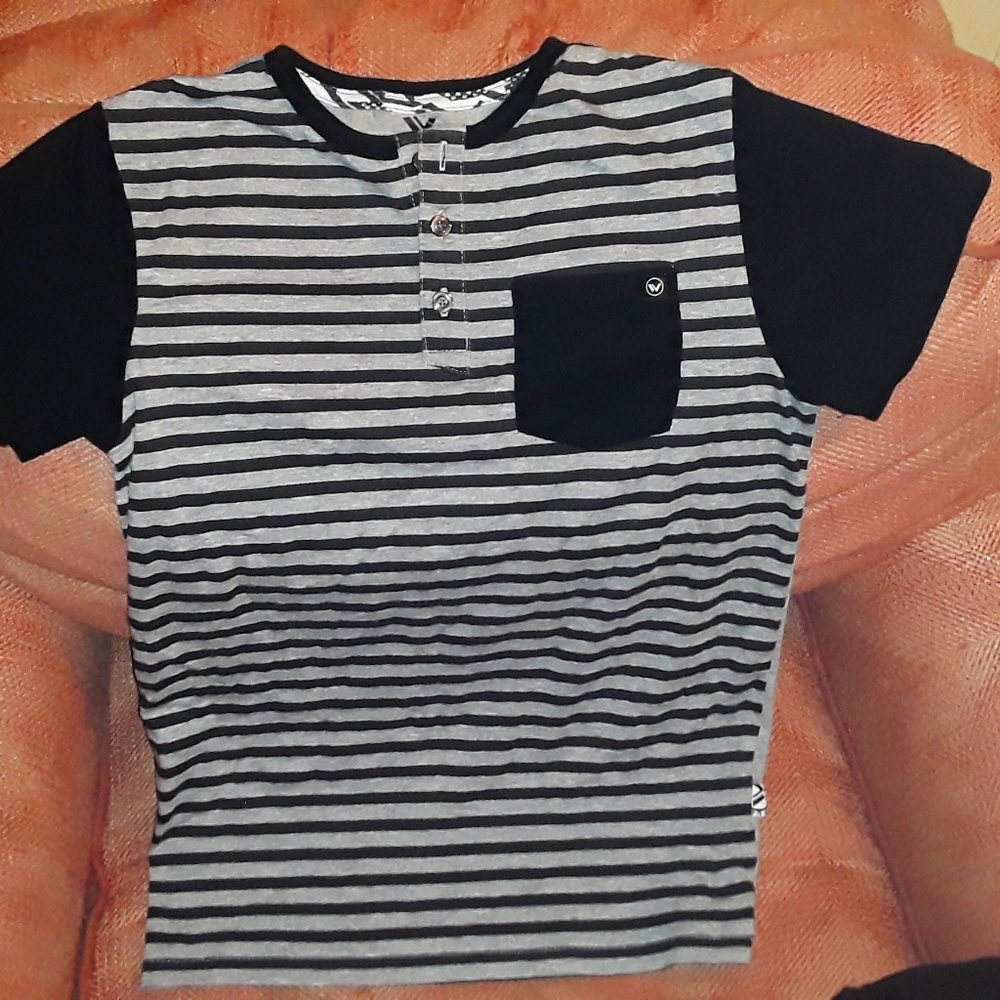 2/$15 Shaun White striped Tee